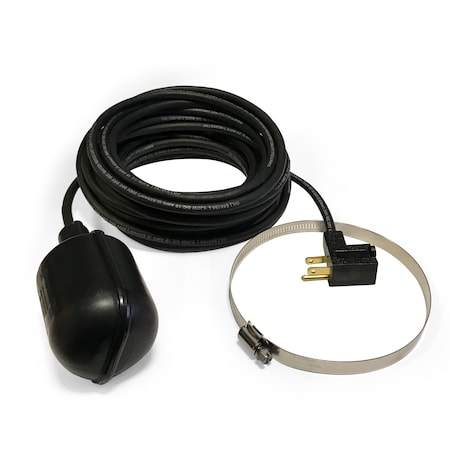 Danner Thethered Float Switch. Mechanically-Activated Snap Contacts 20375